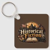 Liefhebber van historische fictie sleutelhanger (Voorkant)
