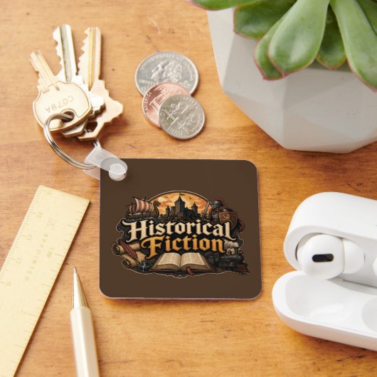 Liefhebber van historische fictie sleutelhanger (Bureau)