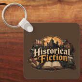 Liefhebber van historische fictie sleutelhanger (Voorkant)