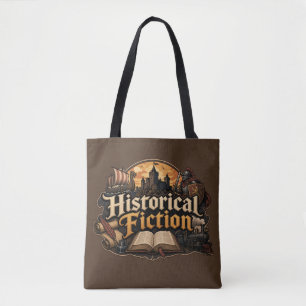 Liefhebber van historische fictie tote bag