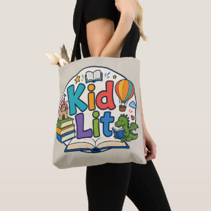 Liefhebber van kinderboeken genre tote bag