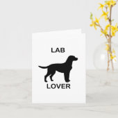 liefhebber van labs kaart (Gele Bloem)