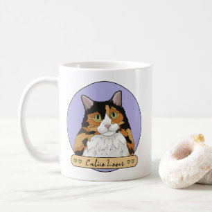 Liefhebber van lapjeskatten koffiemok