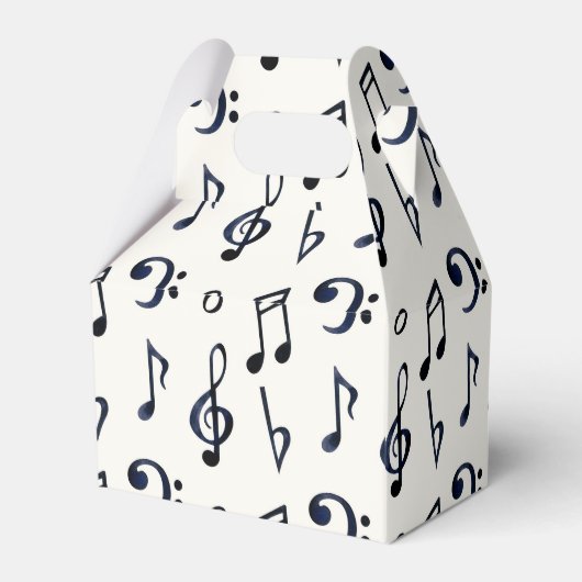 liefhebber van leuke zwarte muziek bedankdoosjes (Achterkant)