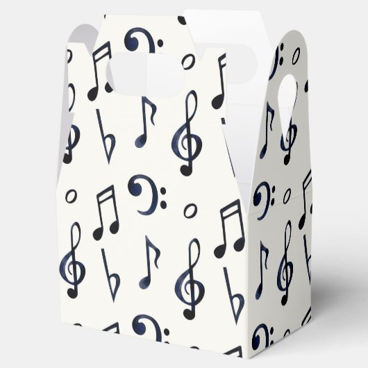 liefhebber van leuke zwarte muziek bedankdoosjes (Geopend)