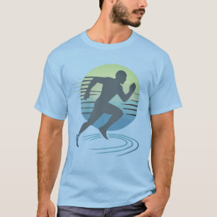 Liefhebber van Marathon Competitieve Runner T-shirt