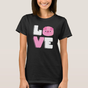 Liefhebber van mini varkentjes Cute minivarkens ei T-shirt