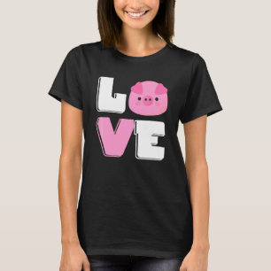 Liefhebber van Minivarkens Cute Minivarkens Eigena T-shirt