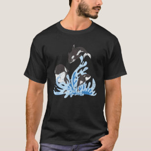 Liefhebber van oceandieren Aquarist Geschenk Orka T-shirt