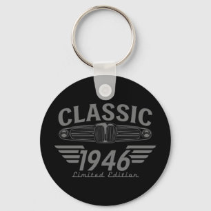Liefhebber van Oldtimers 1946 Gemaakt in 1946 80st Sleutelhanger