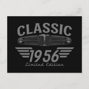 Liefhebber van Oldtimers 1956 Gemaakt in 1956 70st Briefkaart