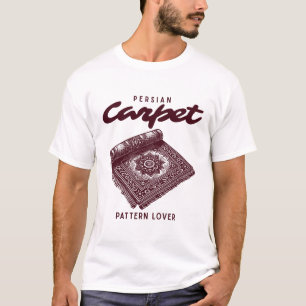 Liefhebber van Perzische tapijtpatronen T-shirt