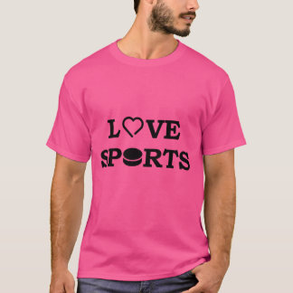 Liefhebber van sporthockey t-shirt