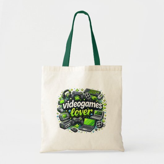 Liefhebber van Videogames Tote Bag (Voorkant)