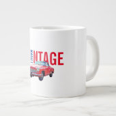 Liefhebber van Vintage Grote Koffiekop (Voorkant rechts)