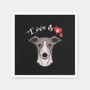Liefhebber van Whippet-honden Eigenaar Poot Hart C Servet