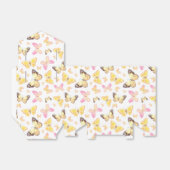 liefhebberij met een leuke vlinder bedankdoosjes (Uitgevouwen)