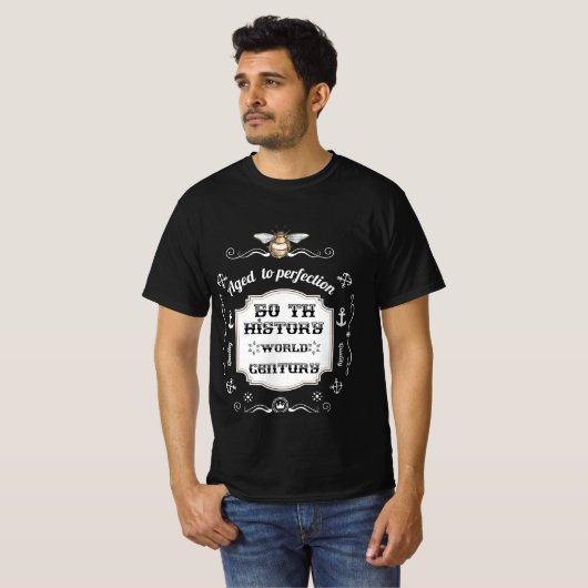  liefhebbers 50e eeuw verjaardagscadeau voor hem t-shirt (Voorkant volledig)