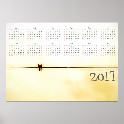 Liefhebbers Agenda 2017 Poster (Voorkant)