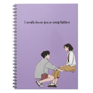 Liefhebbers boeken liefhebben relatiegeschenke notitieboek
