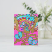 Liefhebbers gebroken harten & tranen Dag van de Do Briefkaart (Staand voorkant)