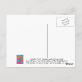 Liefhebbers gebroken harten & tranen Dag van de Do Briefkaart (Achterkant)