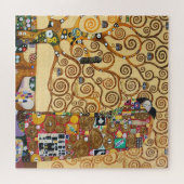 Liefhebbers in de boom des levens | Gustav Klimt | Legpuzzel (Horizontaal)