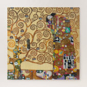 Liefhebbers in de boom des levens | Gustav Klimt | Legpuzzel (Verticaal)