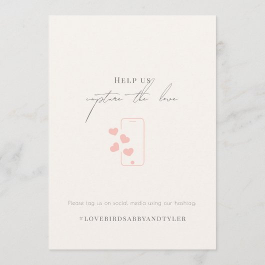 Liefhebbers in het Paradijs 5x7 Flat Menu (Achterkant)