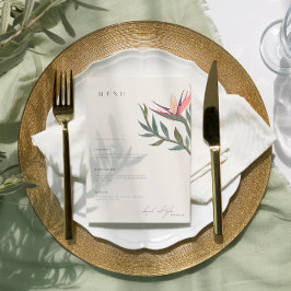 Liefhebbers in het Paradijs 5x7 Flat Menu