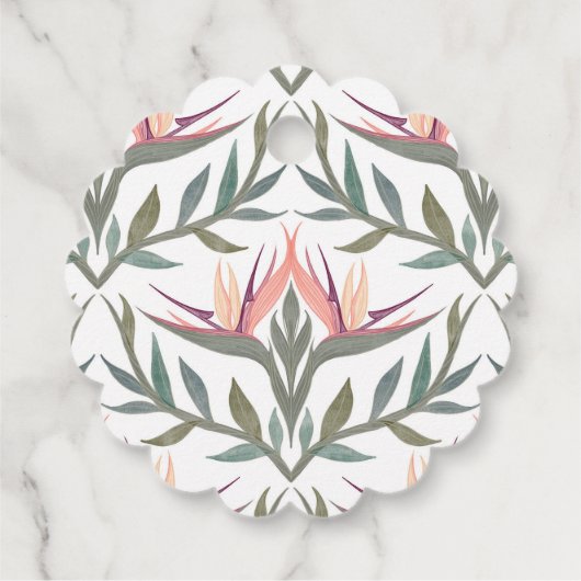 Liefhebbers in het Paradijs Bedankjes Labels (Achterkant)