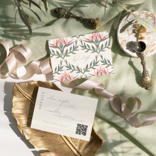 Liefhebbers in het paradijs Bruiloft Informatiekaartje