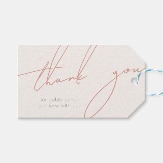 Liefhebbers in het Paradijs Cadeaulabel (Voorkant (Horizontaal))