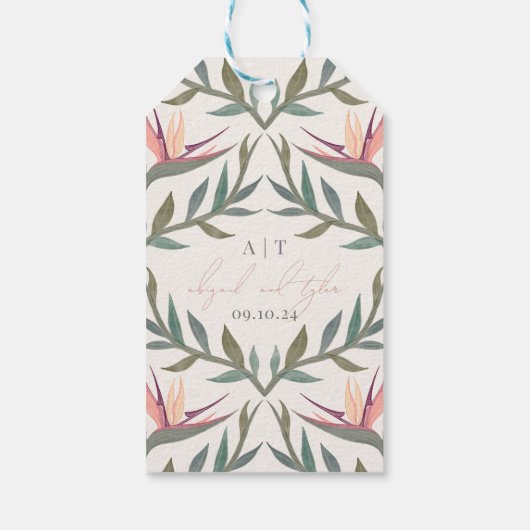 Liefhebbers in het Paradijs Cadeaulabel (Achterkant)