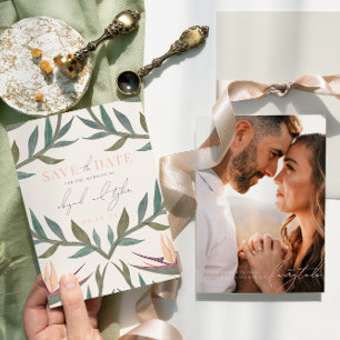 Liefhebbers in het Paradijs Foto Save The Date