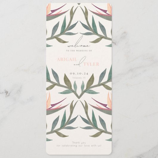 Liefhebbers in het Paradijs Programmakaart (Voorkant)