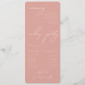 Liefhebbers in het Paradijs Programmakaart (Achterkant)