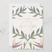 Liefhebbers in het Paradijs Save The Date (Voorkant)