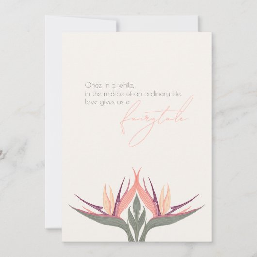 Liefhebbers in het Paradijs Save The Date (Achterkant)