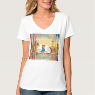 Liefhebbers in het Paradise Shirt