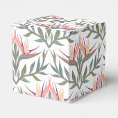 Liefhebbers in Paradise Favor Box Bedankdoosjes (Achterkant)