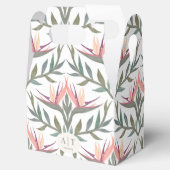 Liefhebbers in Paradise Favor Box Bedankdoosjes (Geopend)