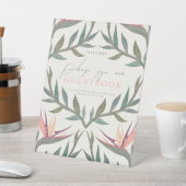 Liefhebbers in Paradise Gastenboek Reclamebord Met Voetstuk (Insitu)