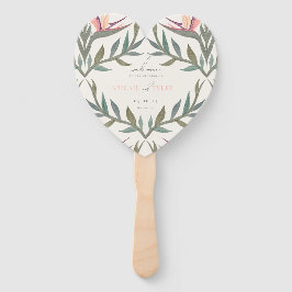 Liefhebbers in Paradise Heart Handwaaier