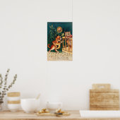Liefhebbers Kat Valentijn, Louis Wain Poster (Keuken)