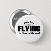 liefhebbers ronde button 5,7 cm (Voorkant /achterkant)