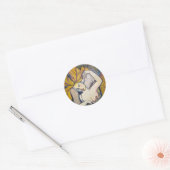liefhebbers ronde sticker (Envelop)