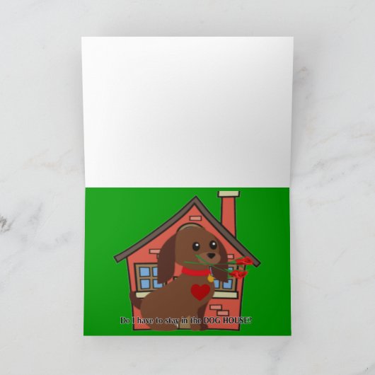 Liefhebbers ruzie Groeten Kaart (Binnen)