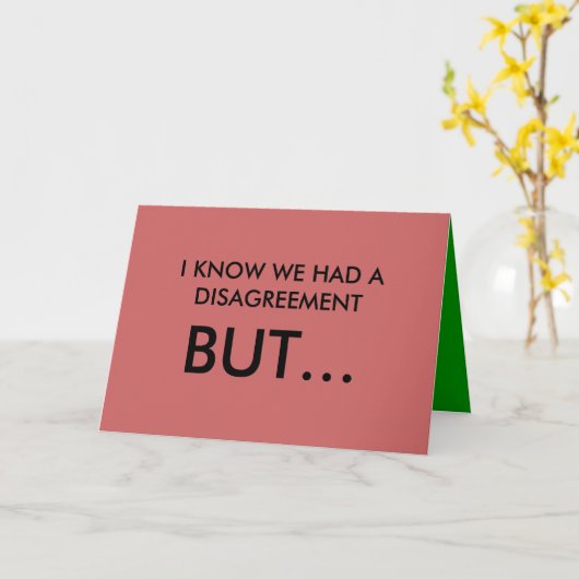 Liefhebbers ruzie Groeten Kaart (Gele Bloem)