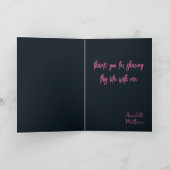 Liefhebbers silhouetten en Hart Valentijnse Kaart (Binnen)